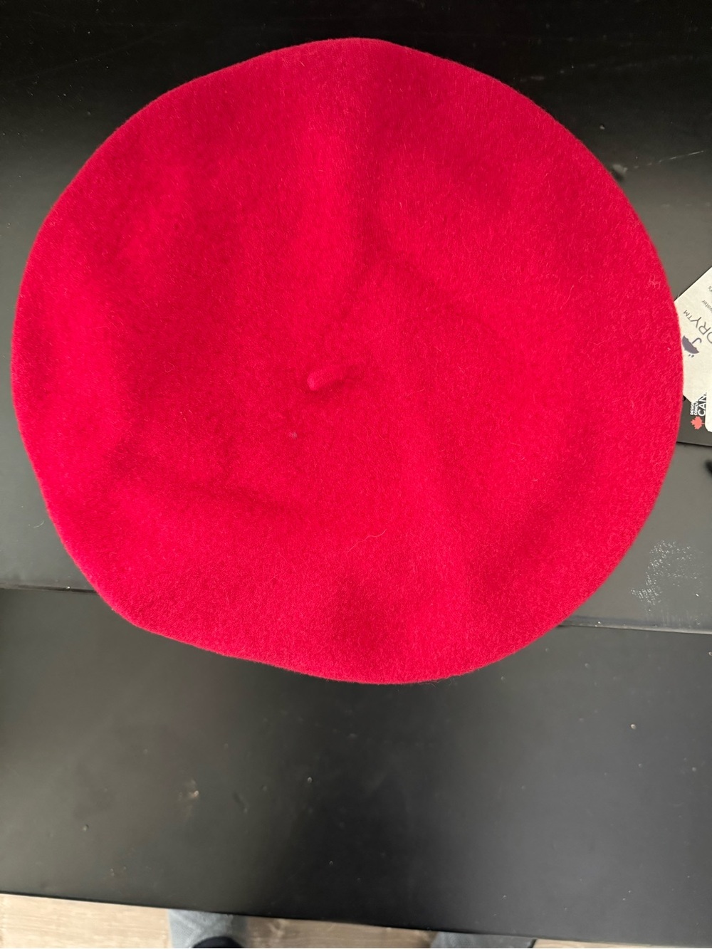 NEW Red 100% Soft Wool Beret